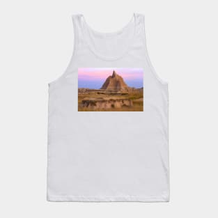 Landscape Showing Erosional Features With Grassland Badlands National Park Tank Top